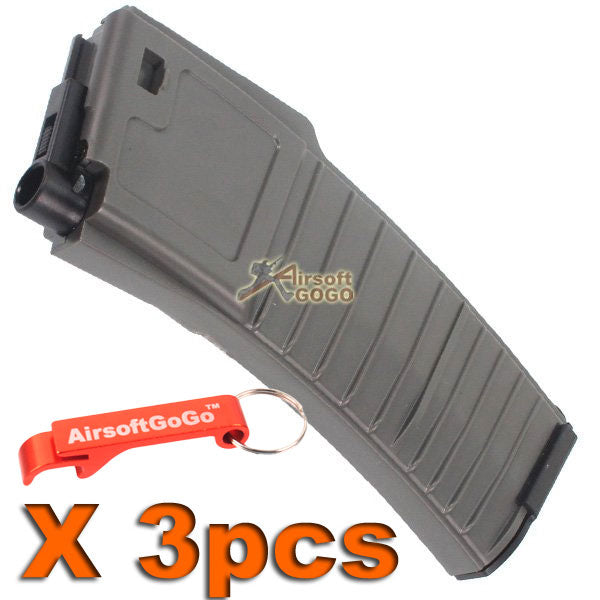 PDW シリーズ 電動ガン用D-BOYS 100連Mid-Capマガジン(3本入り)