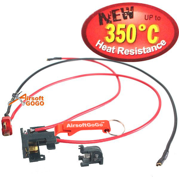 DEEP FIRE 350℃ Heat Resistant Switch Kit Ver.2 Rear Wiring for M4/M16A2/G3/MP5A4 Electric Gun