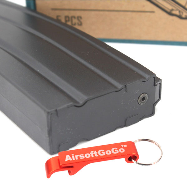 M4/M16電動ガン用E&C 160連マガジン (5 本入り)