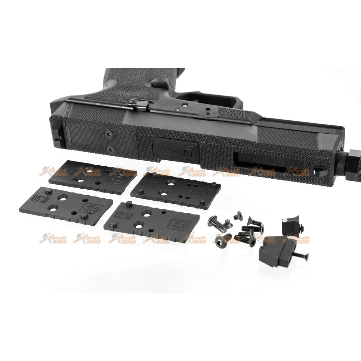 EMG/SAI Utility (ユーティリティ) スタンダード ガスブローバック GBB (アルミ ・ガス ver.) - ブラック-AIRSOFT GOGO エアガン・サバゲー用品通販