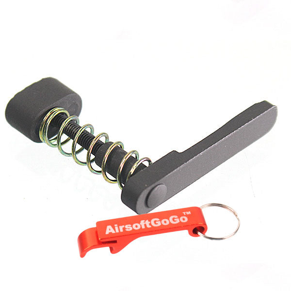 Magazine catch for Systema PTW electric gun