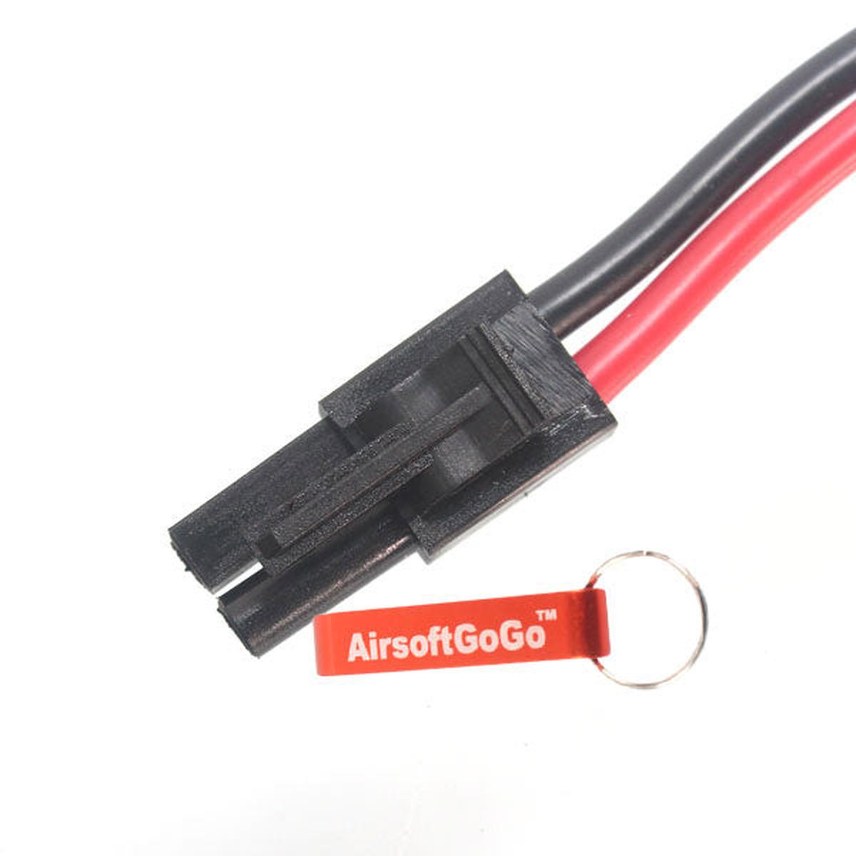 G&P電動ガン用オスミニタミヤ → メスTプラグ(大)バッテリーワイヤー(3本入り)-AIRSOFT GOGO エアガン・サバゲー用品通販