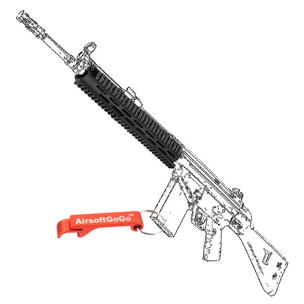 電動ガンG3A3 JG ・マルイ用G3 レールハンドガード