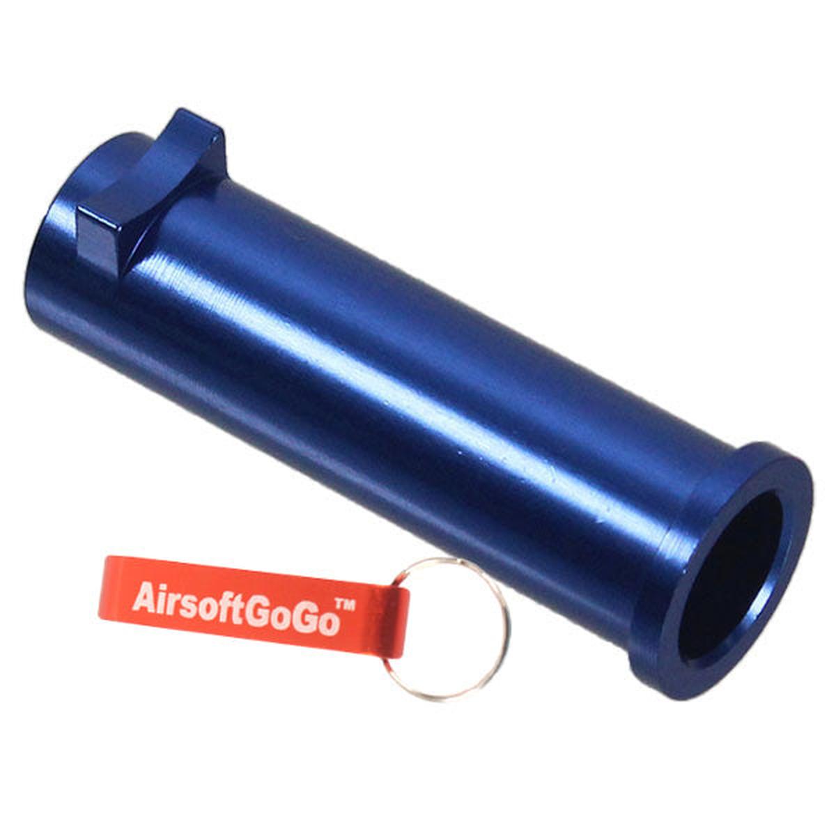 マルイ ハイキャパ 5.1 ガスブローバック用AIP リコイルスプリングガイド プラグ (深い青)-AIRSOFT GOGO エアガン・サバゲー用品通販