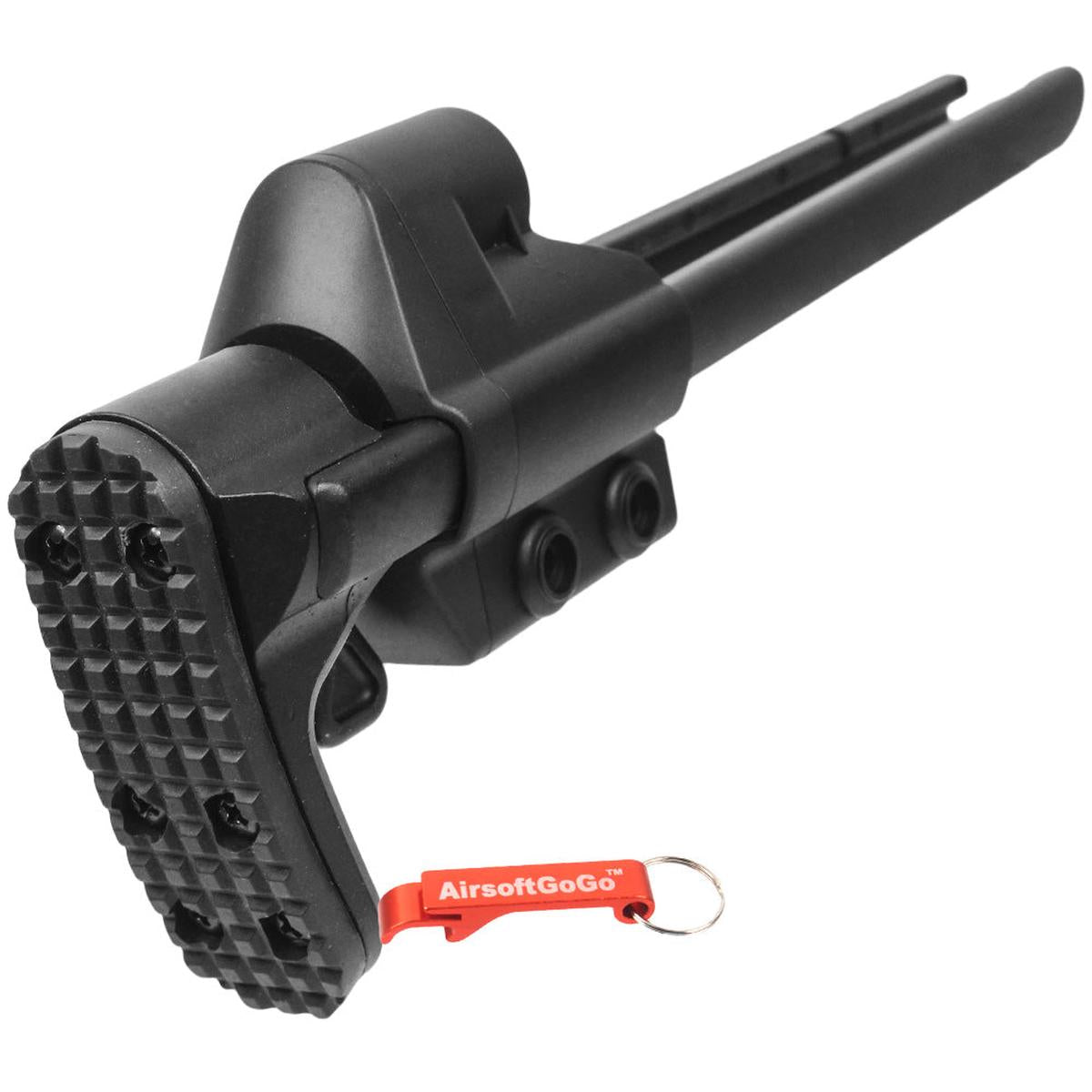 マルイ ・ JingGong G3 / MC51用伸縮式ストック (黒)-AIRSOFT GOGO エアガン・サバゲー用品通販