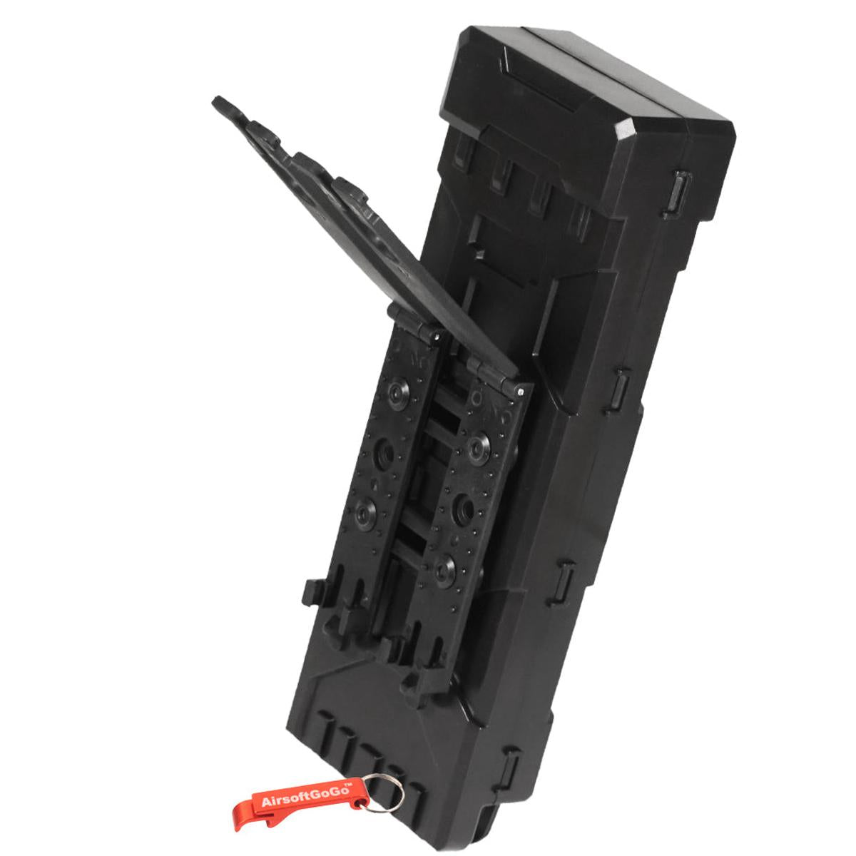 マルイ M870用 10本 シェル 収納 ショットマガジンシェル ポーチ MOLLEキャリアホルダー (ブラック)-AIRSOFT GOGO エアガン・サバゲー用品通販