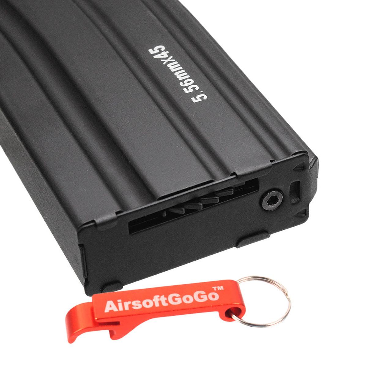 マルイ・G&P 電動ガン用M4 / M16 シリーズ450連メタマガジン (3本入り)-AIRSOFT GOGO エアガン・サバゲー用品通販