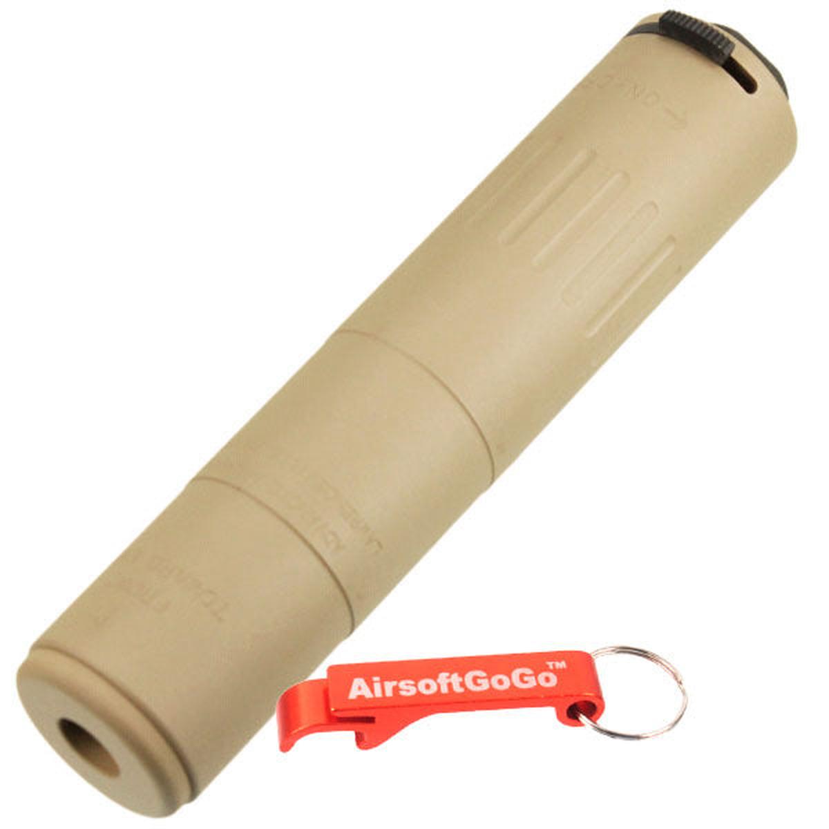 MASADA / SCAR電動ガン用14mm逆ネジ M4-200 QDサプレッサー フラッシュハイダー付-AIRSOFT GOGO エアガン・サバゲー用品通販