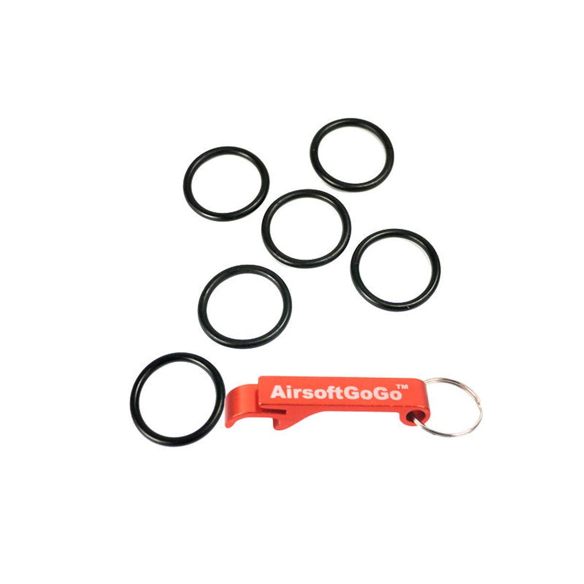 シリンダヘッド 用SHS O-リングセット (6個入)-AIRSOFT GOGO エアガン・サバゲー用品通販