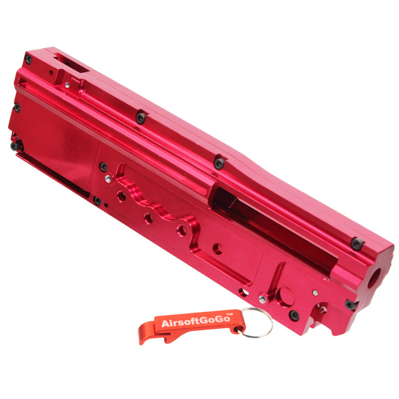 電動ガンA&K M249対応Tokyo Arms製アルミメカボックスケース (8mmボールベアリング)