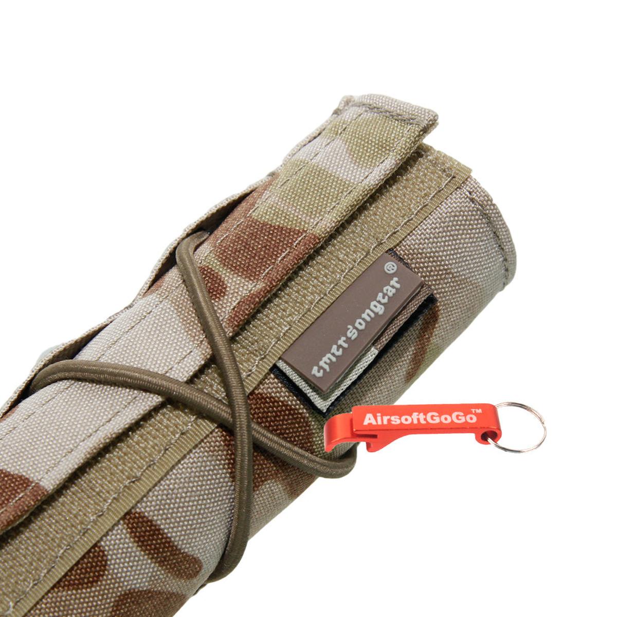 TMC 22cmサプレッサーカバー (MCAD迷彩色)-AIRSOFT GOGO エアガン・サバゲー用品通販