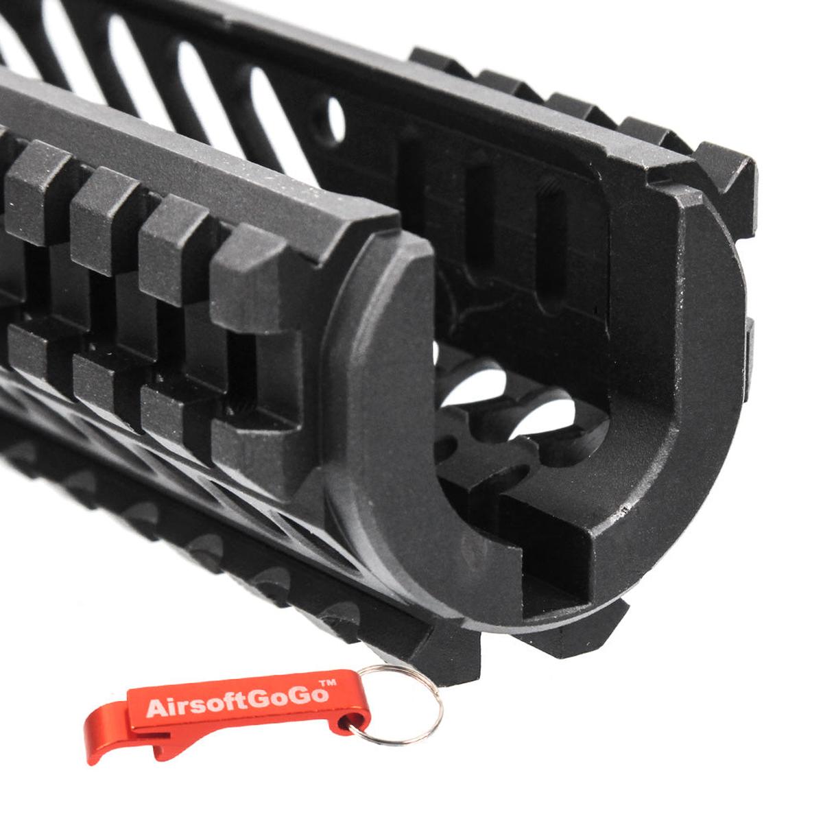 Tokyo Arms社製 AK74u用 ロアーハンドガードレール (黒色)-AIRSOFT GOGO エアガン・サバゲー用品通販