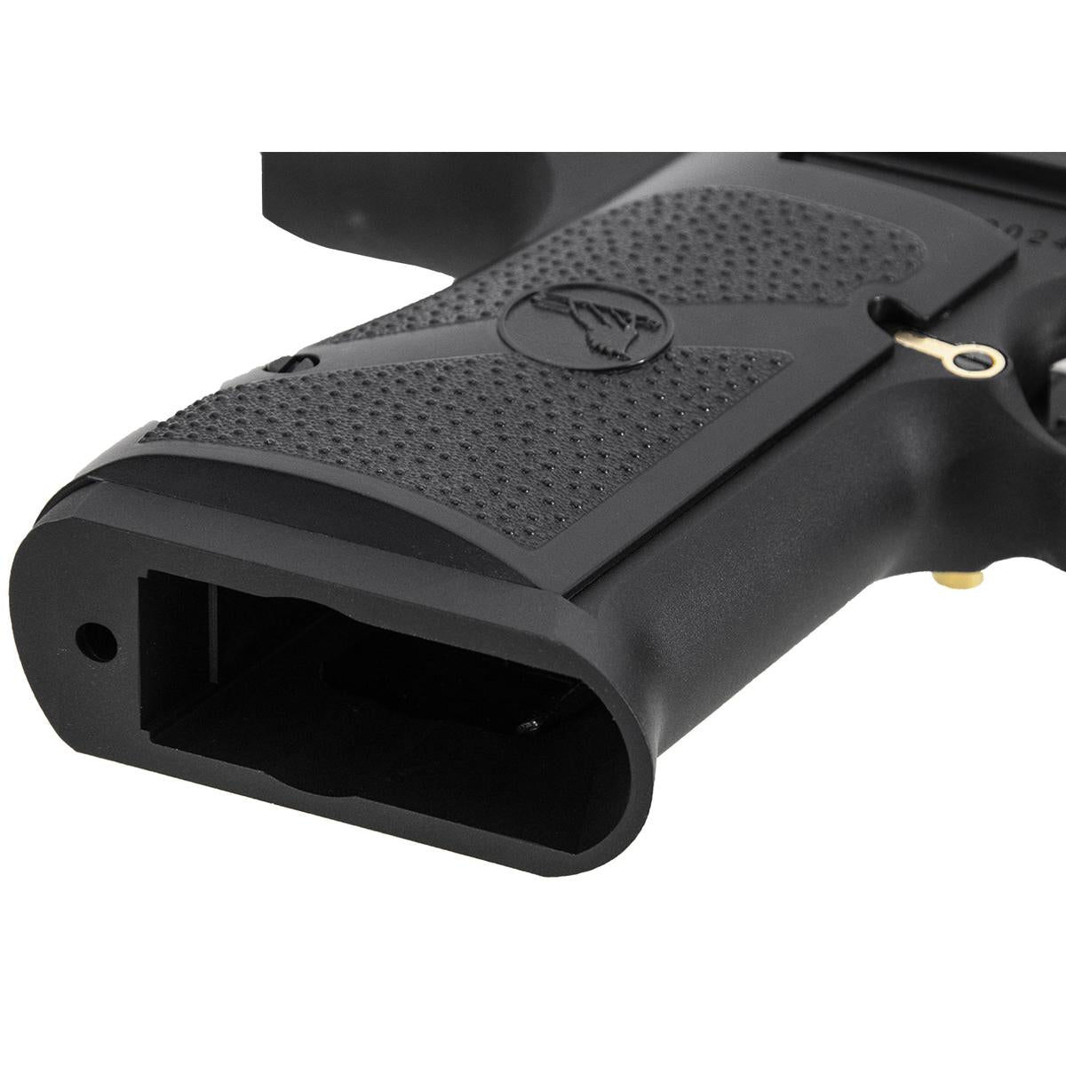 WE DE グリップ(ブラック/ ゴールド)-AIRSOFT GOGO エアガン・サバゲー用品通販