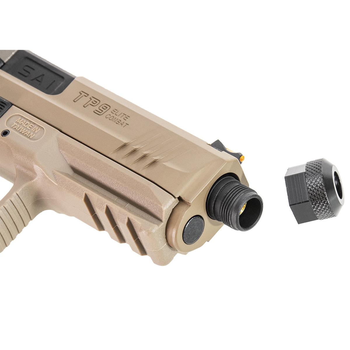 WE SAI TP9 エリートコンバット GBBピストル(FDE)-AIRSOFT GOGO エアガン・サバゲー用品通販