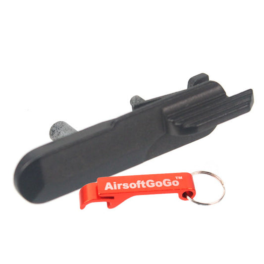 WE、Socom Gear M9 M9A1 M92 M92F ガスブローバックガン用WE メタル M9スライドストッパー(黒)