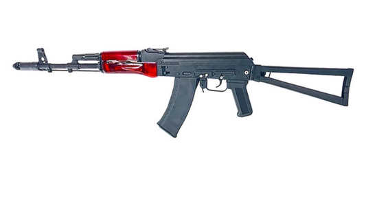 FCW x VFC AK74M GBBR 木製ハンドガードとトライアングルストック - TYPE B