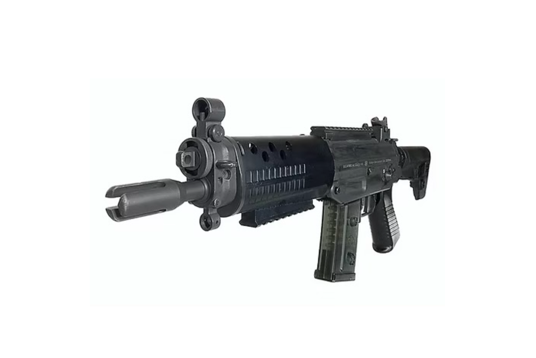 FCW SIG 550シリーズ M4ストックアダプターー（バッファーーチューブ付き）（TM SIG553 次世代電動ガン対応）- ブラック