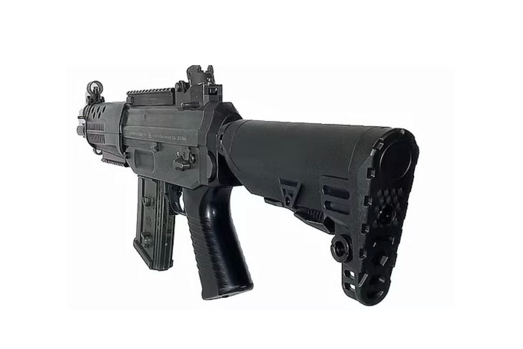 FCW SIG 550シリーズ M4ストックアダプターー（バッファーーチューブ付き）（TM SIG553 次世代電動ガン対応）- ブラック