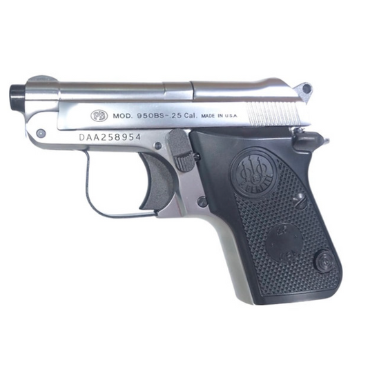 FCW x WE Bスタイル 950 GBBピストル フルマーキング 銀(ぎん)（日本仕樣）- 銀(ぎん)