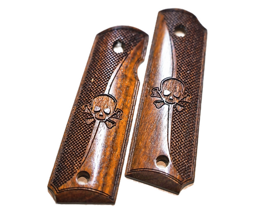FCW ベレッタ 1911 スカル ウッドグリップ