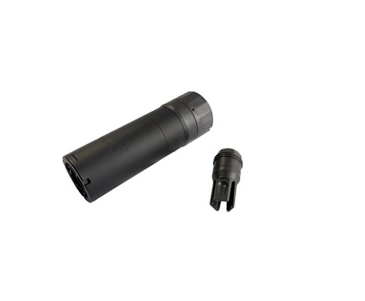 AKATSUKI SIG SLX 5.56 ダミーサプレッサー（フラッシュハイダー付き）- ブラック