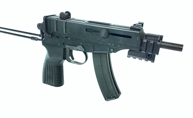 FCW 3面20mmレイルアダプターー KSC / マルゼン Vz61 GBB / TM / Well VZ61 AEP用 - ブラック