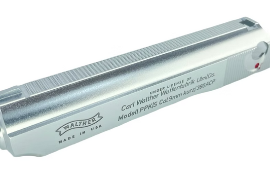 FCW PPK & PPK/S CNCアルミGBBスライド（マルゼン・ワルサーPPK & PPK/S GBBP用）- PPK/S Slide with PPK/S Laser Marking SV