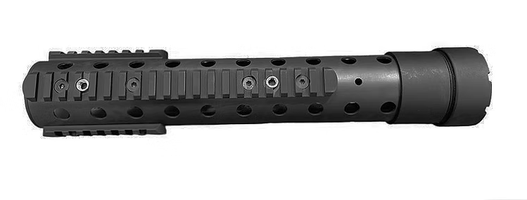 FCW MK12 Mod 0 / H アルミニウム / アルミ製 12.5インチロングハンドガード（ブラック）