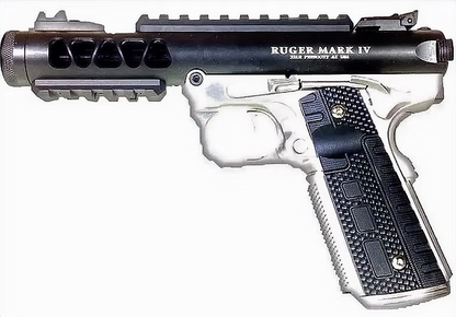 FCW x WE ラグスタイル 1911 ギャラクシー GBB ピストル - ブラック