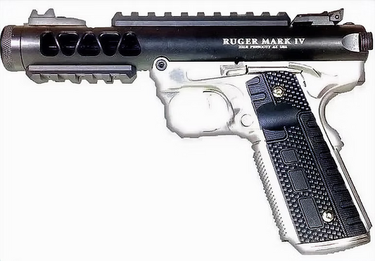 FCW x WE ラグスタイル 1911 ギャラクシー GBB ピストル - ブラック