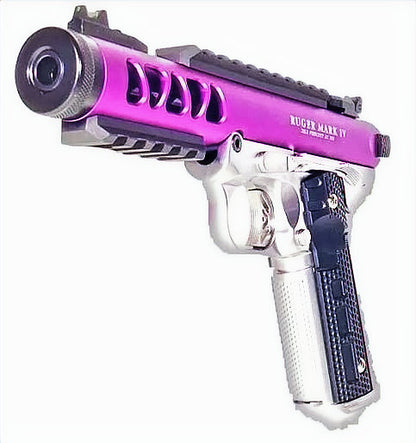 FCW x WE ラグスタイル 1911 ギャラクシー GBB ピストル - 紫