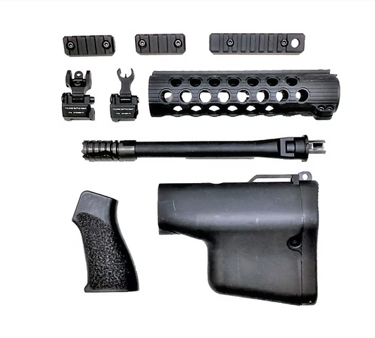 FCW GBB Troyスタイル 8インチハンドガードコンバージョンキット (TM MWS)