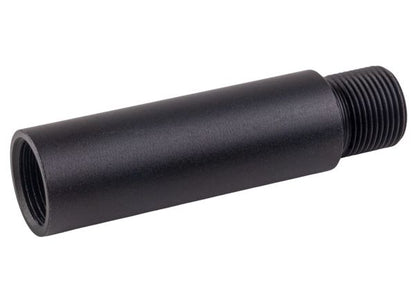 5KU 2インチ エアソフトガンバレルエクステンション（14mmスクリュー用、時計回りから逆ネジ）