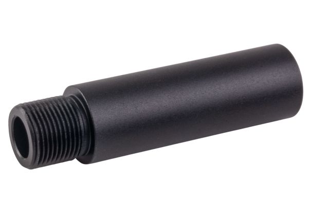 5KU 2インチ エアソフトガンバレルエクステンション（14mmスクリュー用、時計回りから逆ネジ）
