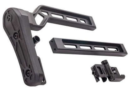 5KU ピカティニーマウント モジュラー フォールディング ストック (バットパッド付きアルミニウム / アルミ バットプレート)