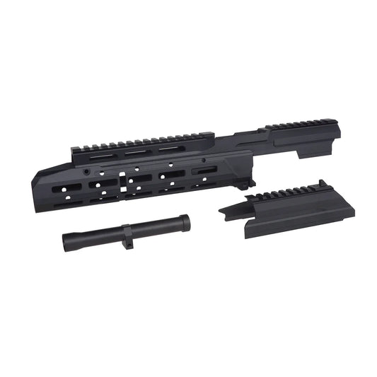 5KUシャーシMk3.1モノリシックM-Lokハンドガード（CYMA AKM/AK105 AEG用）（5KU-426）- ブラック