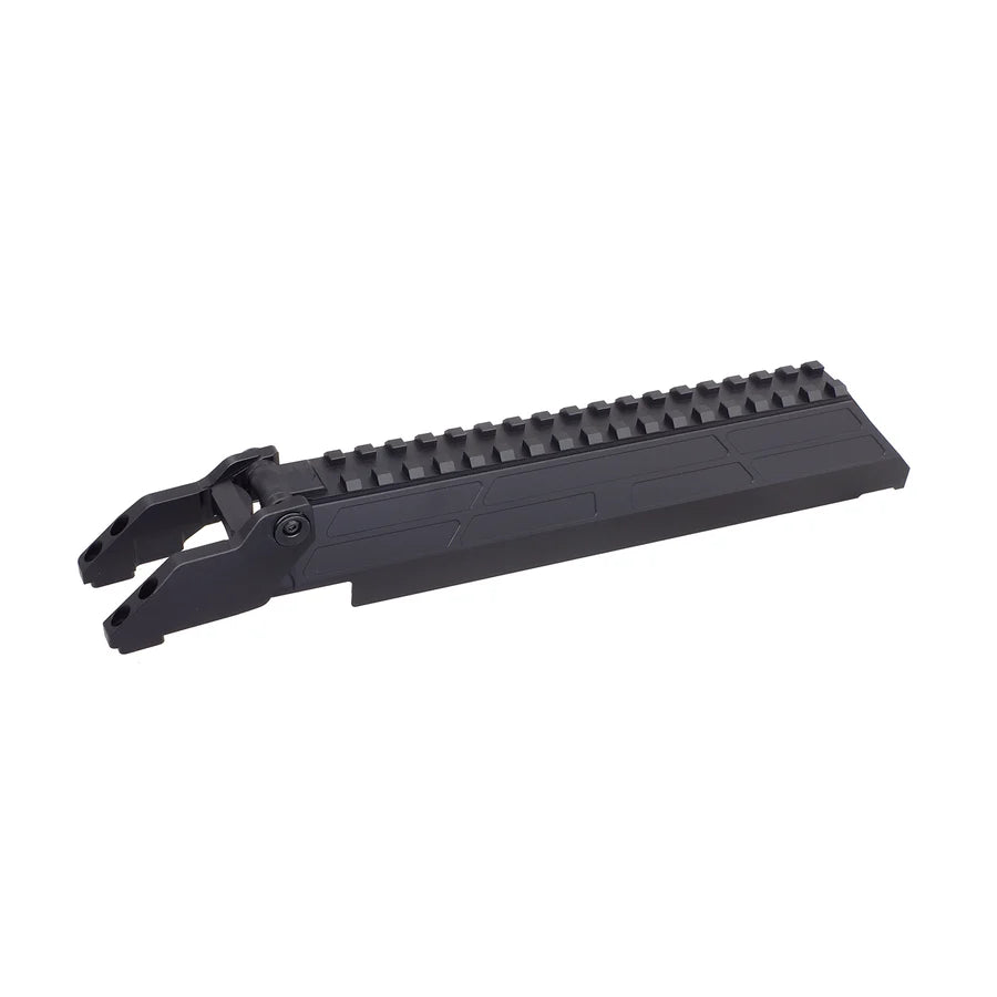 5KU 1913 レイル付きダストカバー MMS マルイ AKM GBB ハンドガード用 (GBTMAK010) - ブラック