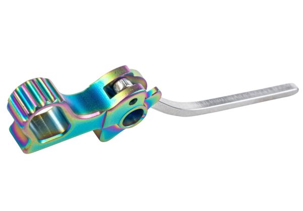 5KU STI ハンマー＆アトルツ Tokyo Marui/WE/アーミー ハイキャパ GBB エアソフトシリーズ用  (CNCスチール) - レインボー