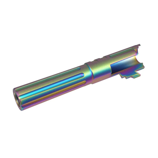 5KU 4.3インチ ステンレスアウターバレル M11-CW マルイ HI-CAPA GBB ( GB-556 ) 用 - レインボー