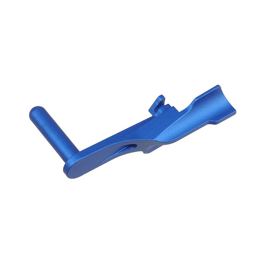 5KU アルミGBBスライドストップ Type.2 マルイ HI-CAPA GBB Airsoft用  ( 5KU-GB-598 ) - ブルー