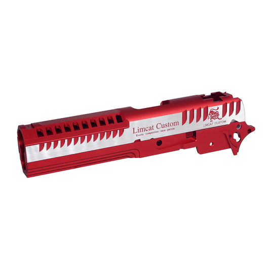 5KU CNCアルミ 5インチ リムキャット カスタムキット 2トーン マルイ HI-CAPA用(5KU-GB-601) -  赤