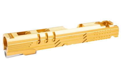 5KU Tokyo Marui ハイキャパ 5.1 GBB LimCat プロテクター 5.1 GBBスライド (CNC アルミニウム / アルミ) - 金(きん)
