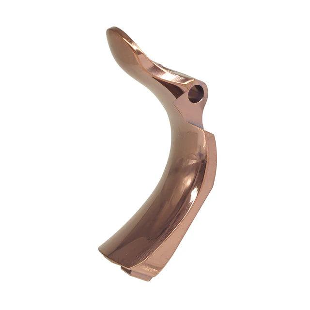 5KU  ステンレス製非機能グリップセーフティ 5KU CNCハイキャパグリップ用（GB-627）-ブロンズ