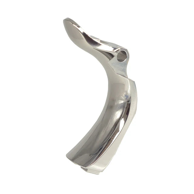 5KU  ステンレス製非機能グリップセーフティ 5KU CNCハイキャパグリップ用（GB-627）-銀