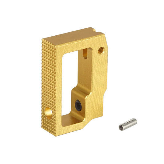 5KU アルミ ミディアムフラット アジャスタブルトリガー マルイ HI-CAPA GBB用 (5KU-GB-628) - 金(きん)