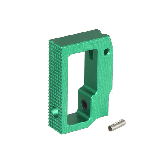 5KU アルミ ミディアムフラット アジャスタブルトリガー マルイ HI-CAPA GBB用 (5KU-GB-628) - 緑