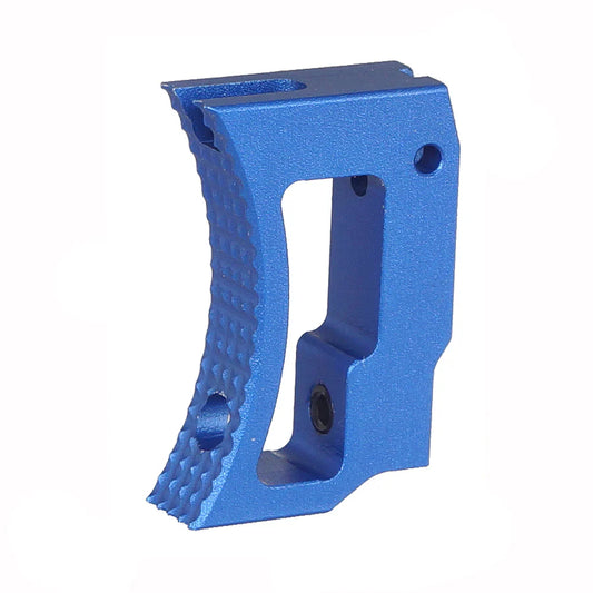 5KU アルミ製ミディアムカーブ調整式トリガー Tokyo Marui ハイレイヤーGBB用 5 (GB-638) - ブラック