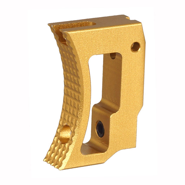 5KU アルミ製ミディアムカーブ調整式トリガー Tokyo Marui ハイレイヤーGBB用 5 (GB-638) - 金(きん)