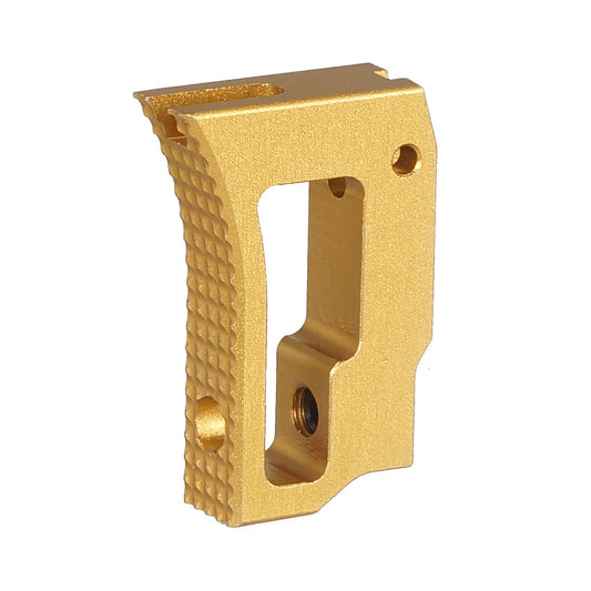 5KU アルミ製アッパーカーブ調整式トリガー（マルイ HI-CAPA GBB用）（GB-640）- ブルー