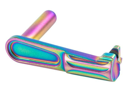 5KU GBBスライドストップ (ステンレススチール) Tokyo Marui ハイキャパ GBB (タイプ8) 用  - レインボー